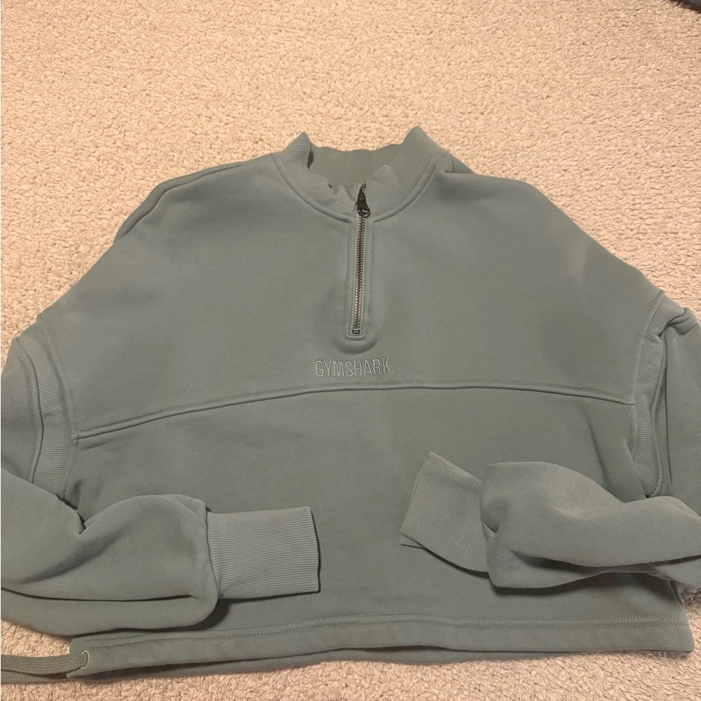 gymshark heavyweight loopback sweat pullover - Picture 4 of 7